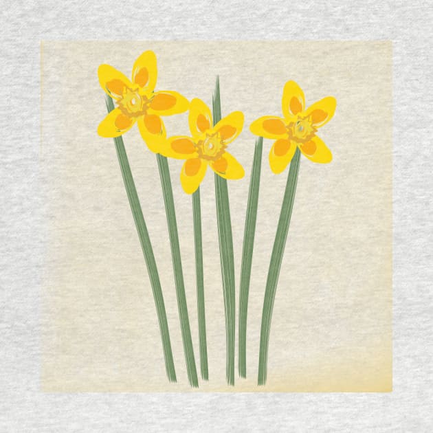 Daffodils Spring by technotext